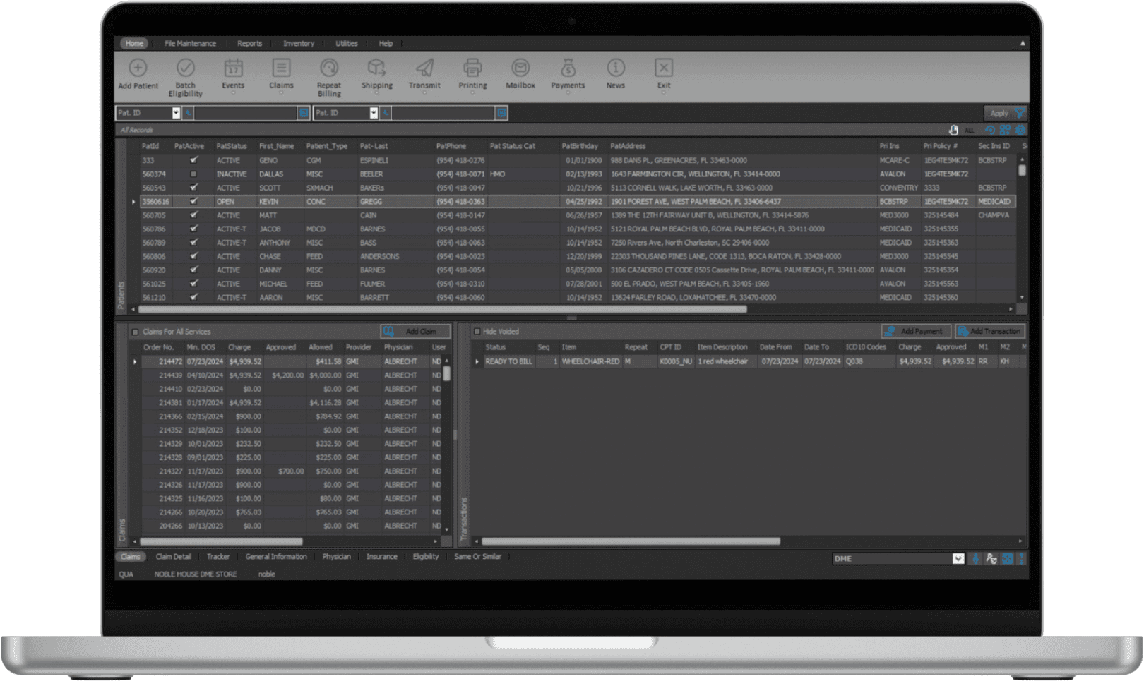 Noble*Direct DME Software Darkroom Homepage